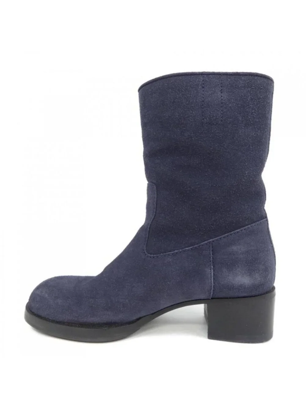 Chanel Boots Navy 36 - Picture 2 of 6